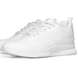 NIB Conzuri V2 Cloud Runners Height Boost Men's Sneaker Shoes US 10.5 White Ice